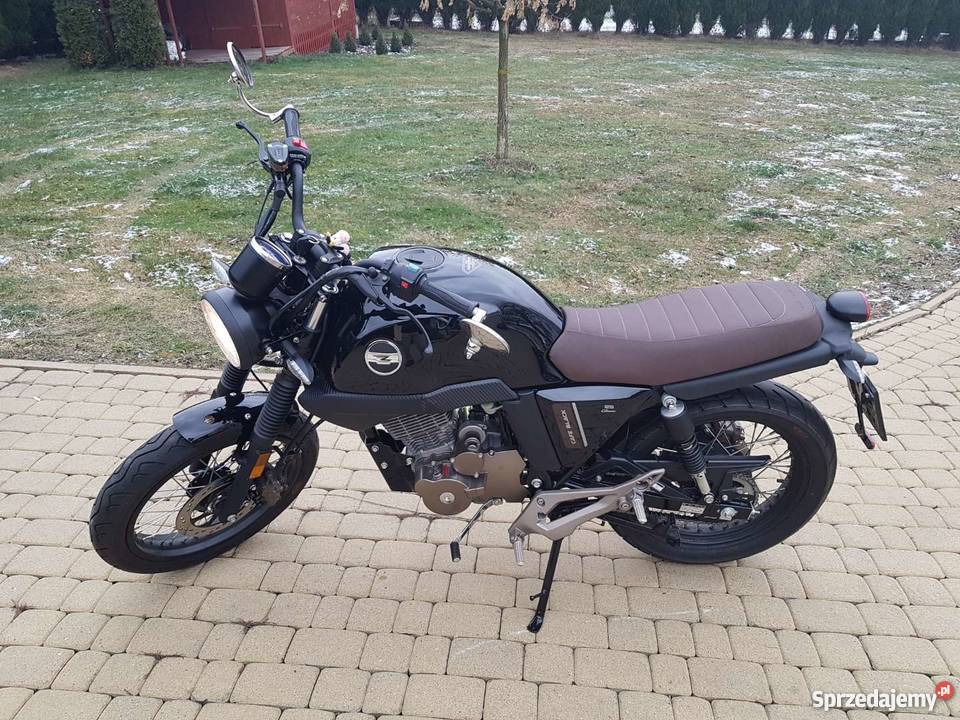 ZIPP Caffe Racer 125i na kat B Euro 4 kupiony w polskim salonie Rzeszów