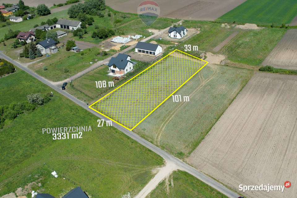 Działka budowlana obok Grodziska Mazowieckiego mazowieckie Kraśnicza Wola sprzedam