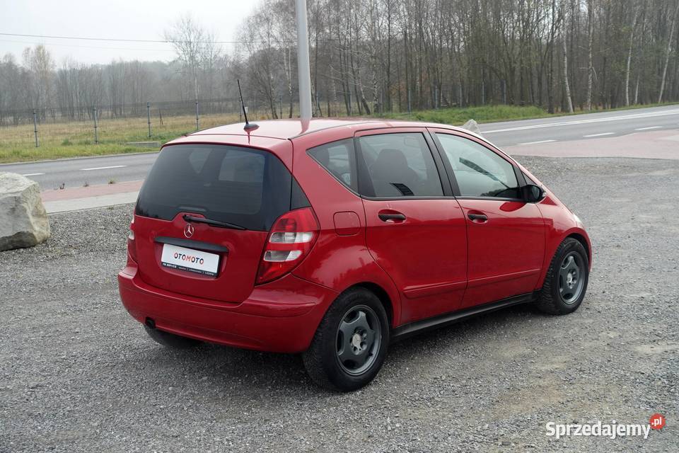 Mercedes A180CDI 109 Ksenon Klima Nowe hamulce czerwony śląskie Buczkowice sprzedam