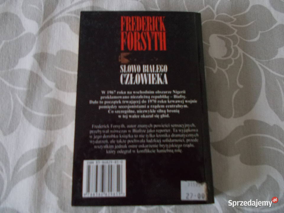 Frederick Forsyth Słowo białego człowieka Głubczyce