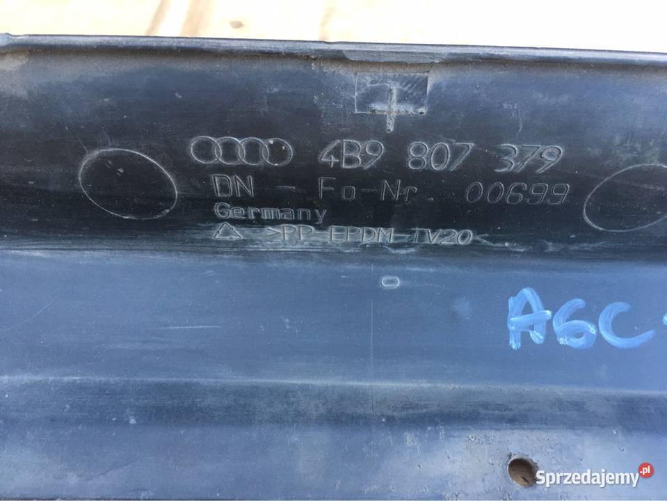 Dokładka zderzaka pdc audi a6 c5 kombi osobowe Chojnice
