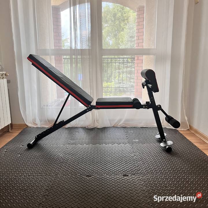 Zestaw Do Ćwiczeń 130 Siłownia Ławeczka Hantle Sprzęt do ćwiczeń mazowieckie Warszawa