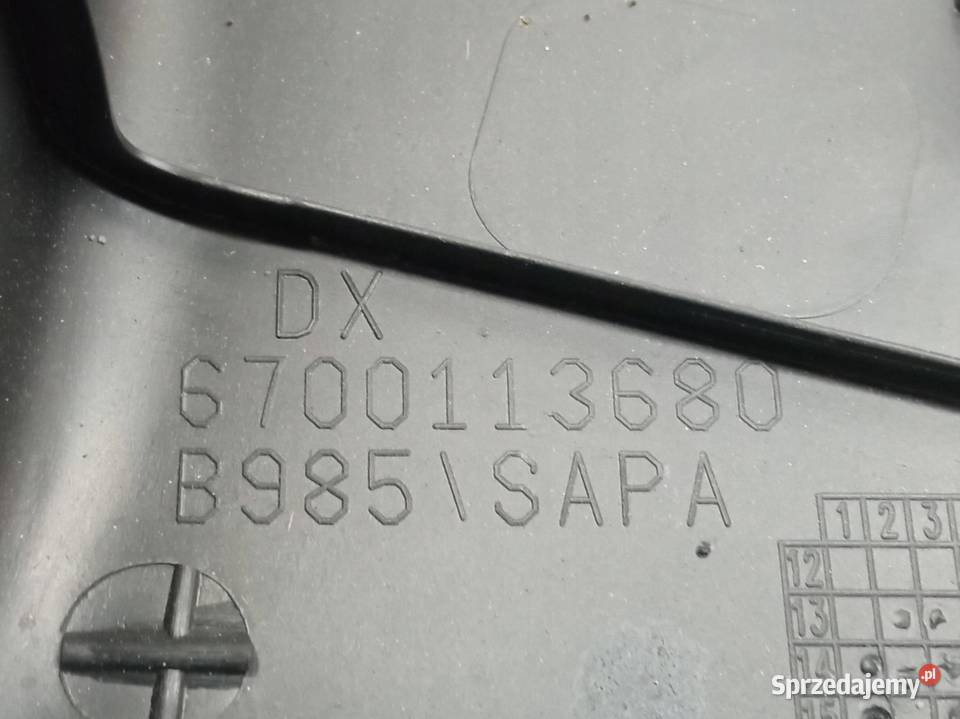 OSŁONA PROGU PRAWY LEWY PRZÓD KOMPLET 6700113670