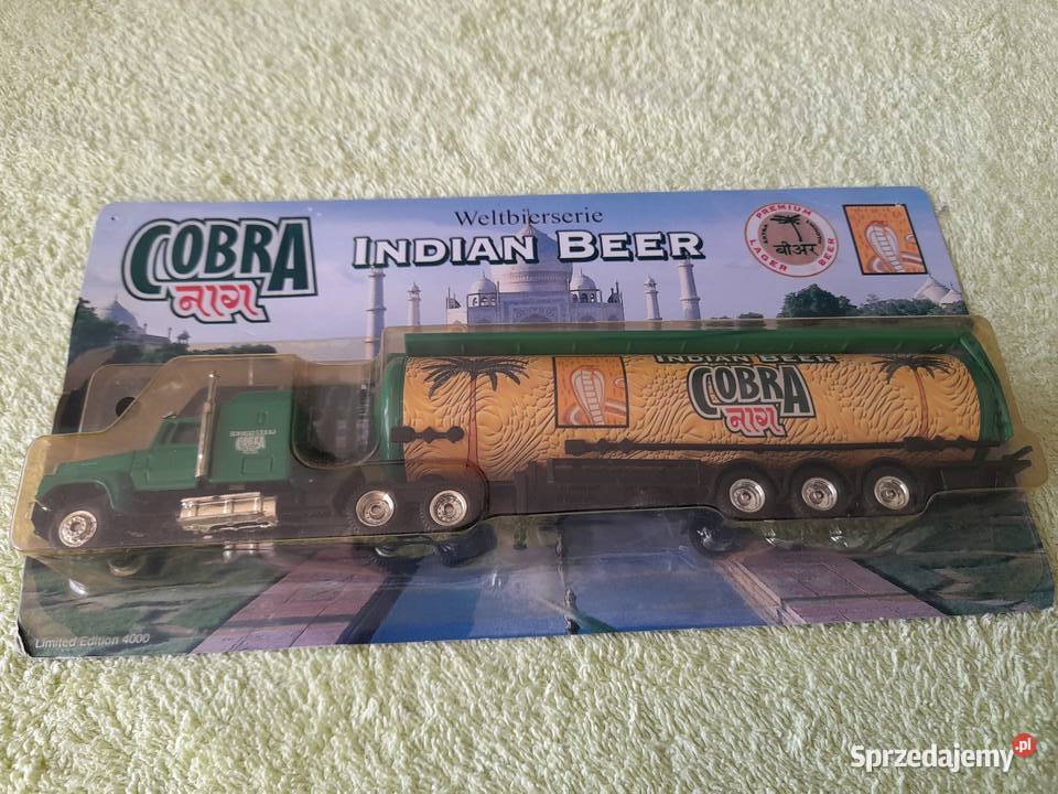 Ciężarówka tira Cobra Indian Beer Kostrzyn nad Odrą