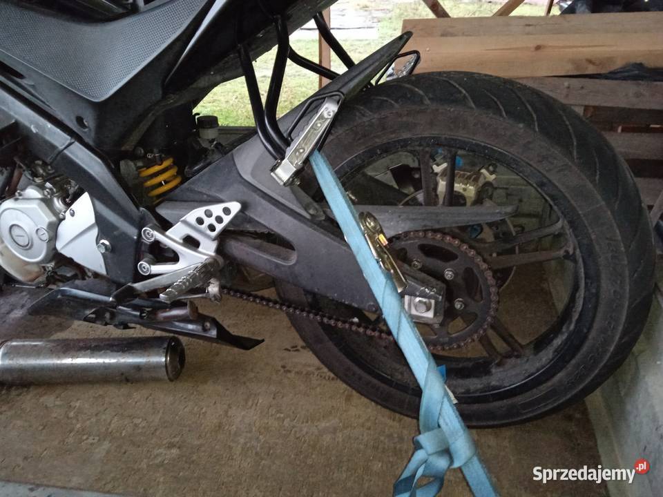 Yamaha yzf r125 r2008 uszkodzony Yamaha Pisarzowice