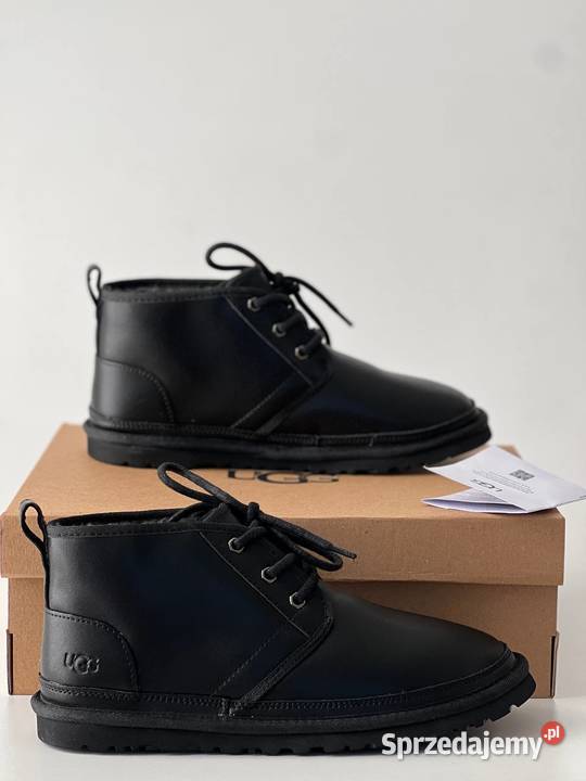 Buty UGG Neumel Leather Black rozmiar 3645 Ugg Warszawa