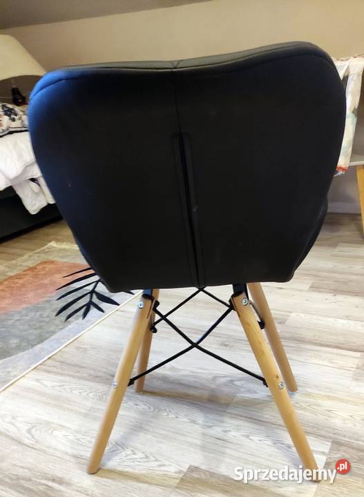 Krzesło skórzane biurkowe komputerowe kolor