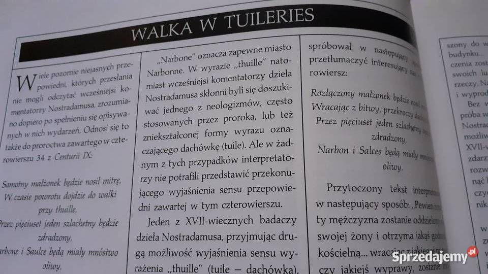 Nostradamus Wielka księga przepowiedni Szczecin