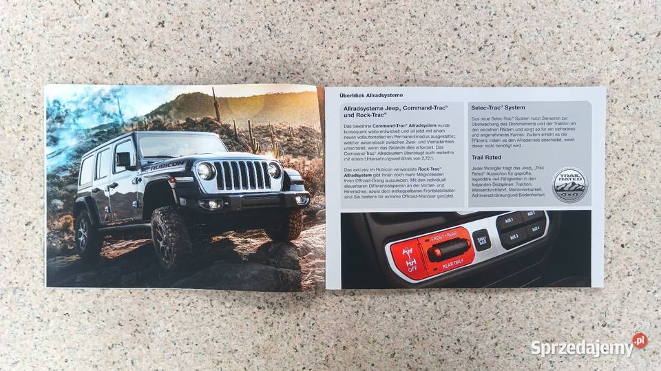 JEEP Wrangler JL Prospekt Bytom sprzedam