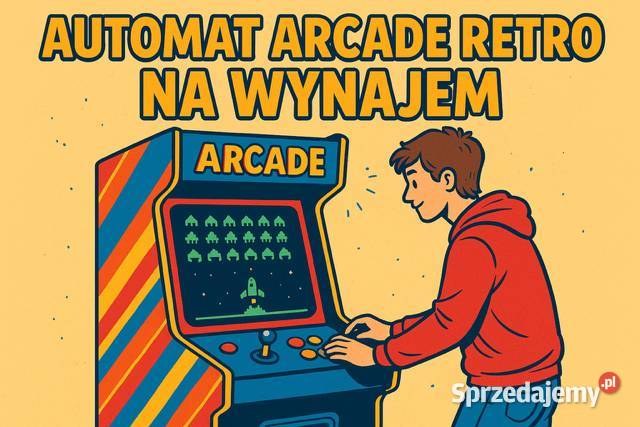 Wynajem Automatu Arcade Gier i Automatów Retro Wrocław