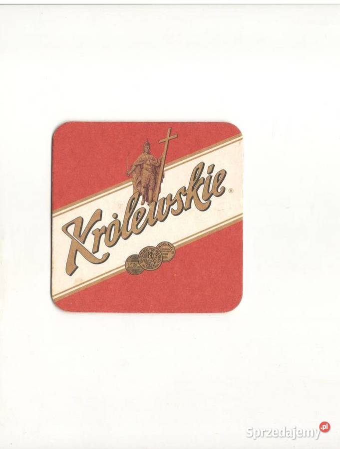 Królewskie podstawka do piwa 5 śląskie Gliwice