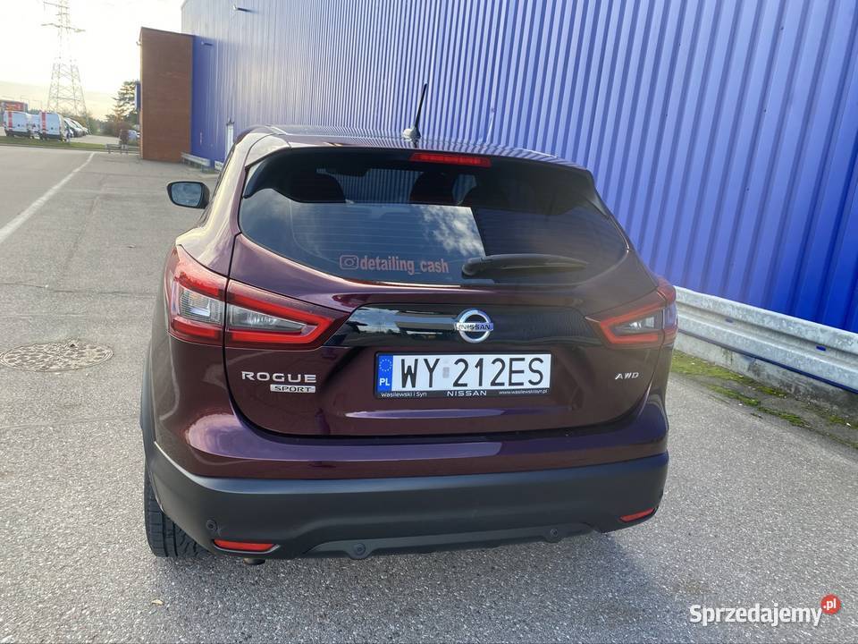 Piękny Nissan ROGUE indywidualny 4x4 wiśniowy sprzedam