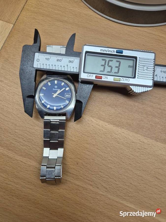 Zegarek vintage Zodiac Chorzów sprzedam