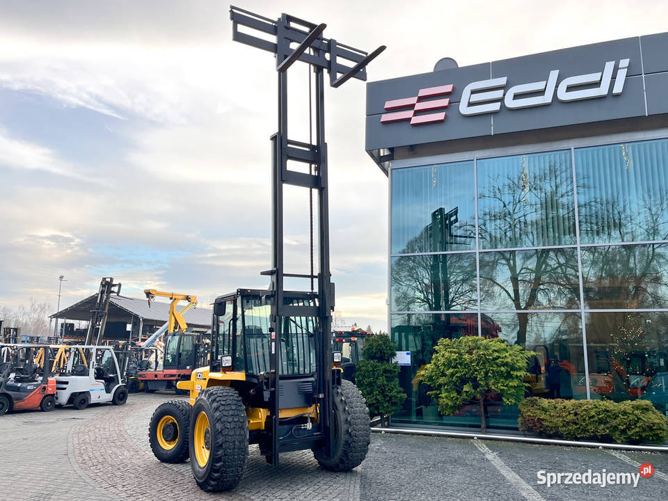 Wózek widłowy terenowy JCB 926 4 WD triplex 55 m Kęty sprzedam