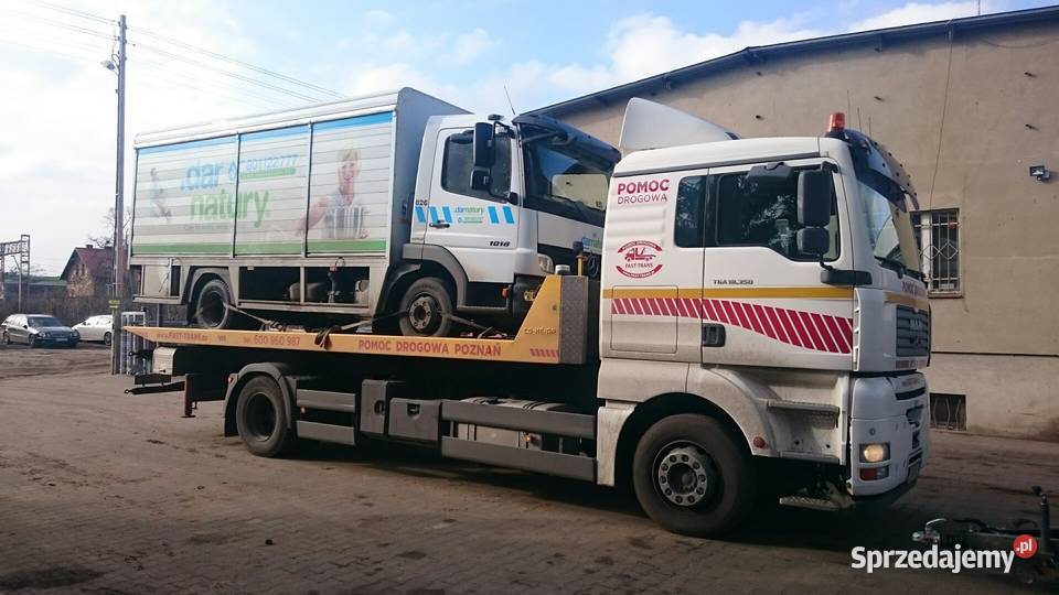 Transport traktorów opryskiwaczy przyczep zwyżki Pozostałe Poznań