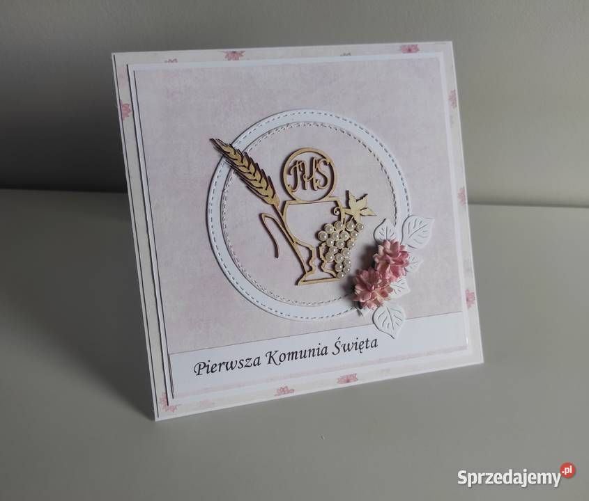 Kartka okolicznościowa ręcznie robiona na Łódź