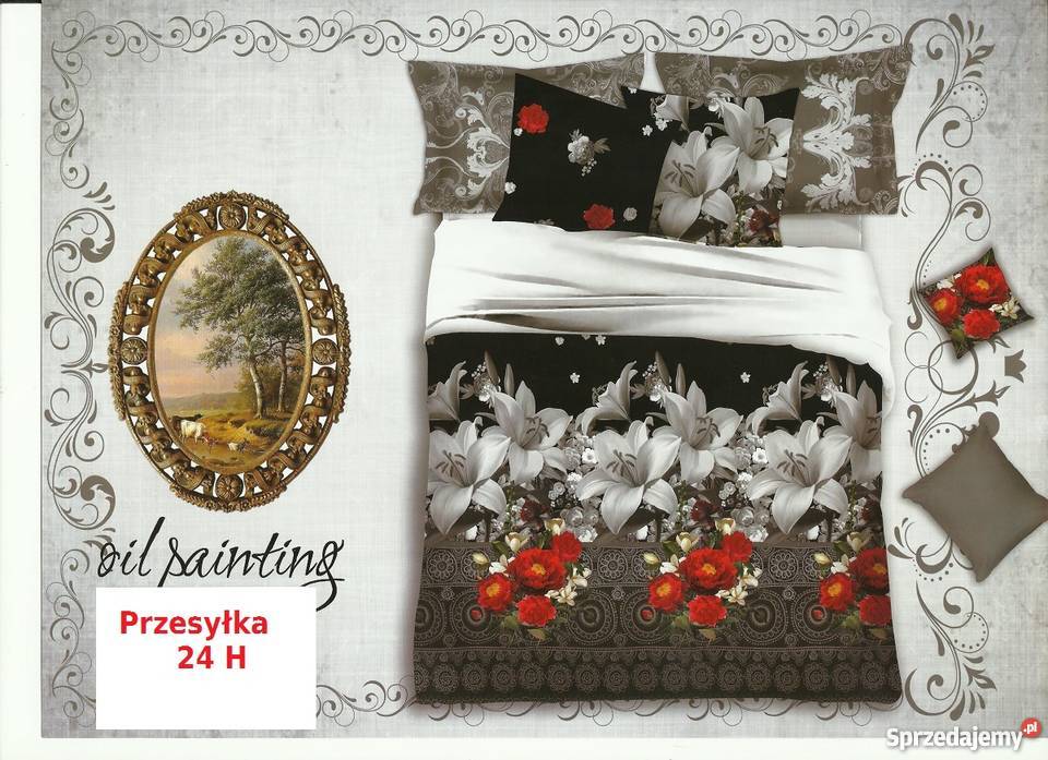 POŚCIEL 3D SATYNA BAWEŁNIANA 160X200 Ostrowiec Świętokrzyski