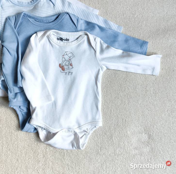 Zestaw pięciopak body niemowlęce długi rękaw So Szczecin