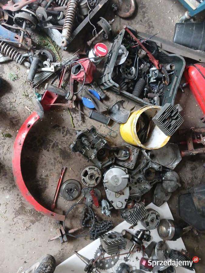 Motorynka plus romet w częściach Pcim
