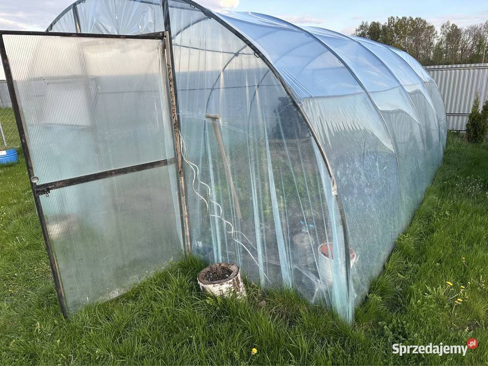 Sprzedam tunel foliowy mocna konstrukcja Grodziszczany