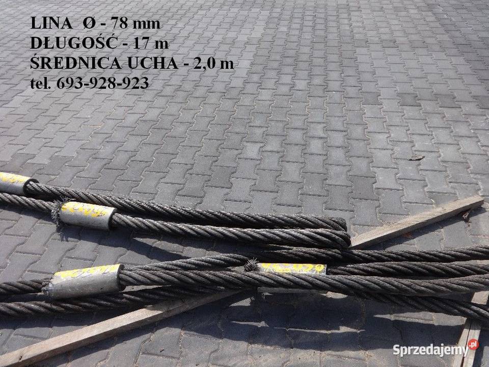Lina stalowa do dźwigu Dąbrowa Górnicza