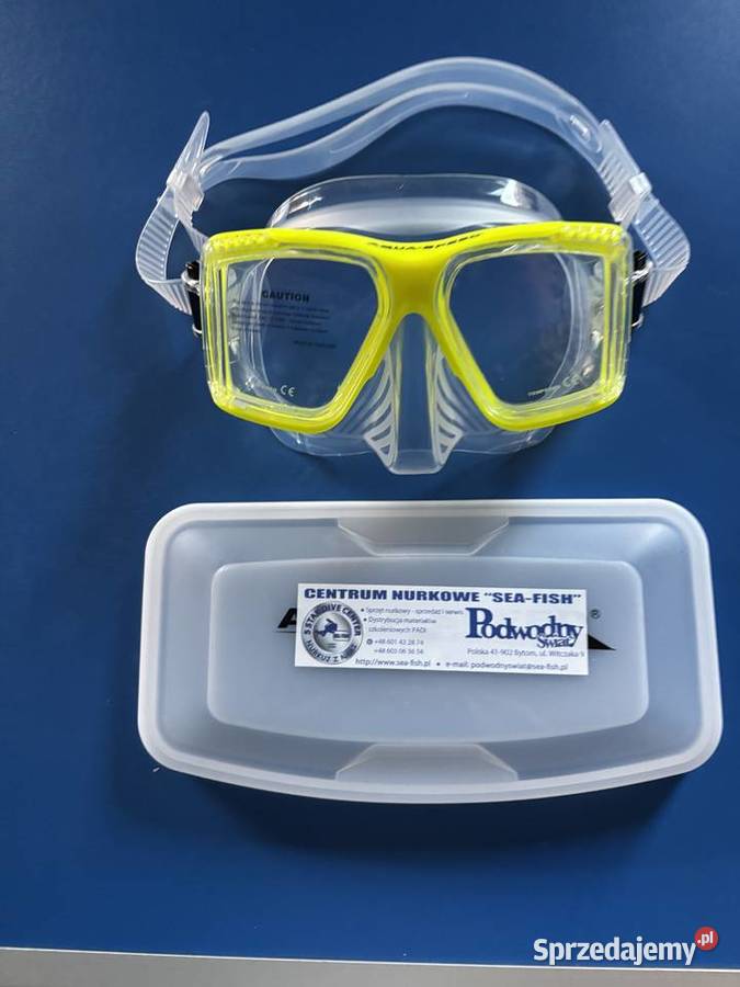 Maska nurkowa Ergo Aqua Speed silikon śląskie Bytom