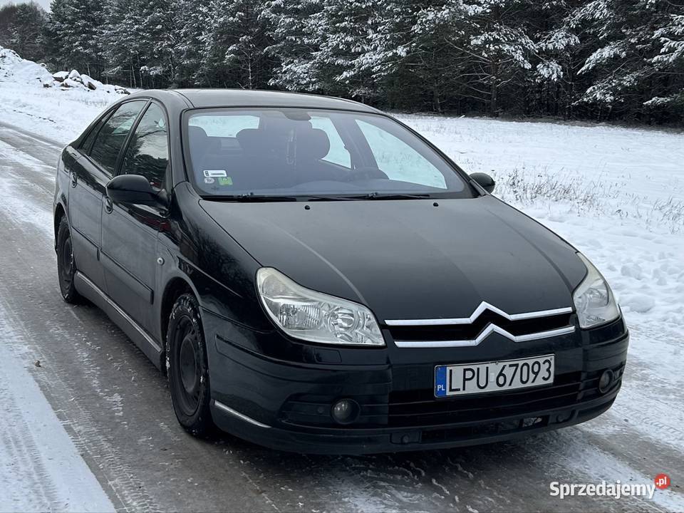 Citroen C5 Lift 16HDI 2007r Sedan Sprawny do 269734km świętokrzyskie Suchedniów sprzedam