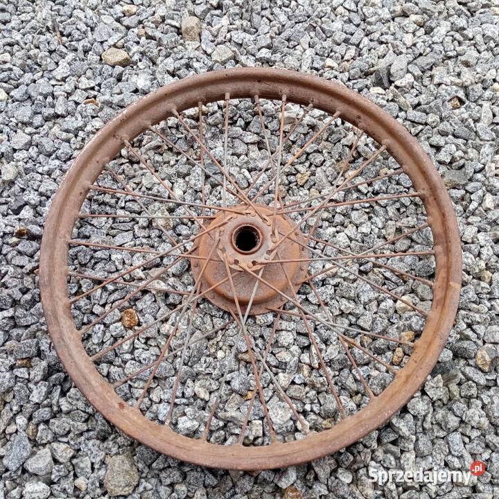 Koło przód WFM WSK SHL Pół bęben PRL dolnośląskie Oława