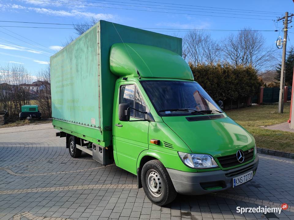 Mercedes Sprinter 311 CDI plandeka skrzynia rama Nowy Sącz
