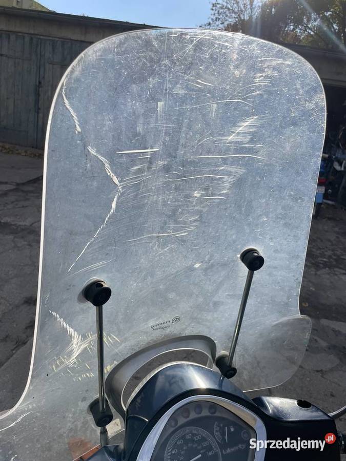 piaggio libety 125 50 szyba givi osłona Motoryzacja Ostrów Wielkopolski