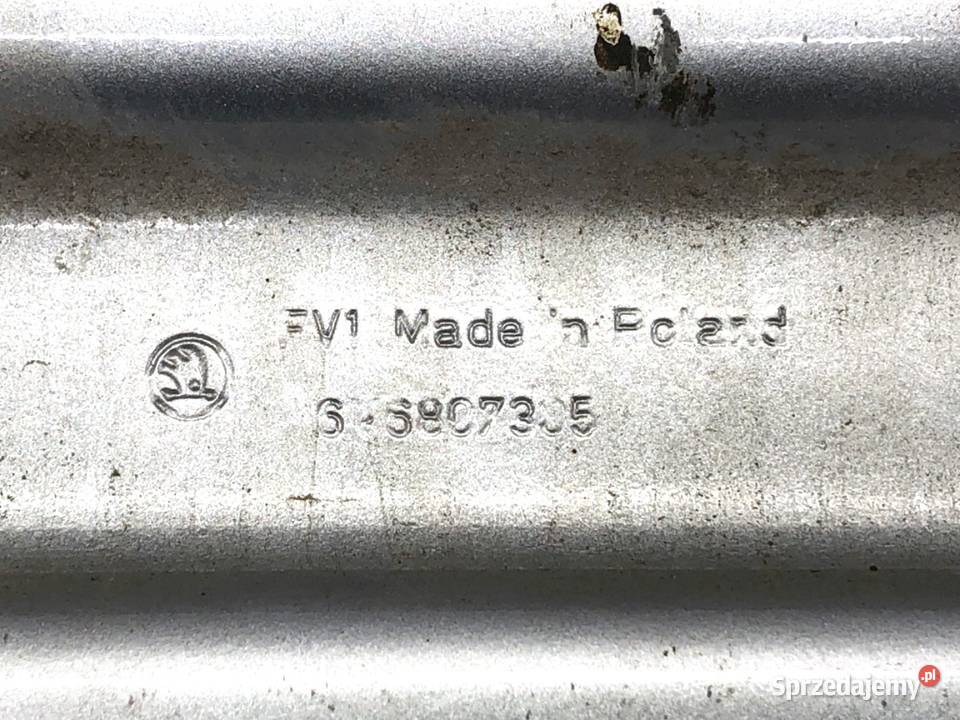 BELKA ZDERZAKA TYŁ SKODA FABIA III Hatchback podkarpackie