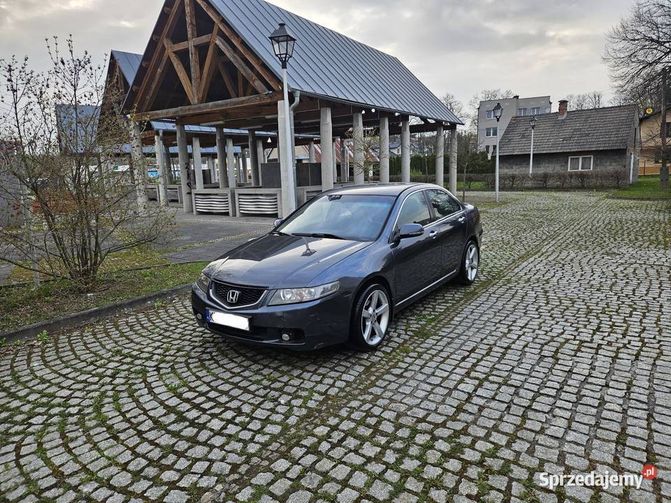 Honda Accord VII 2004r Alu 18 Półskóra Tanio 140KM Ryglice