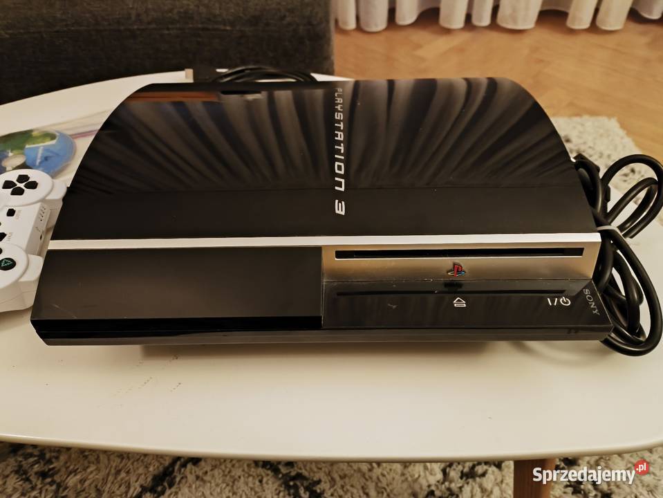 Konsola Sony 3 dwa pady okablowanie Konsole i automaty Szczecin