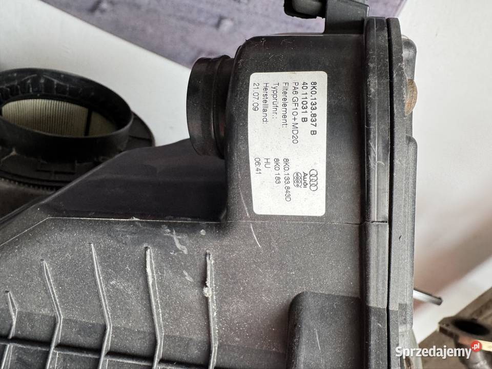 Filtr powietrza z Audi q5 Żukowo