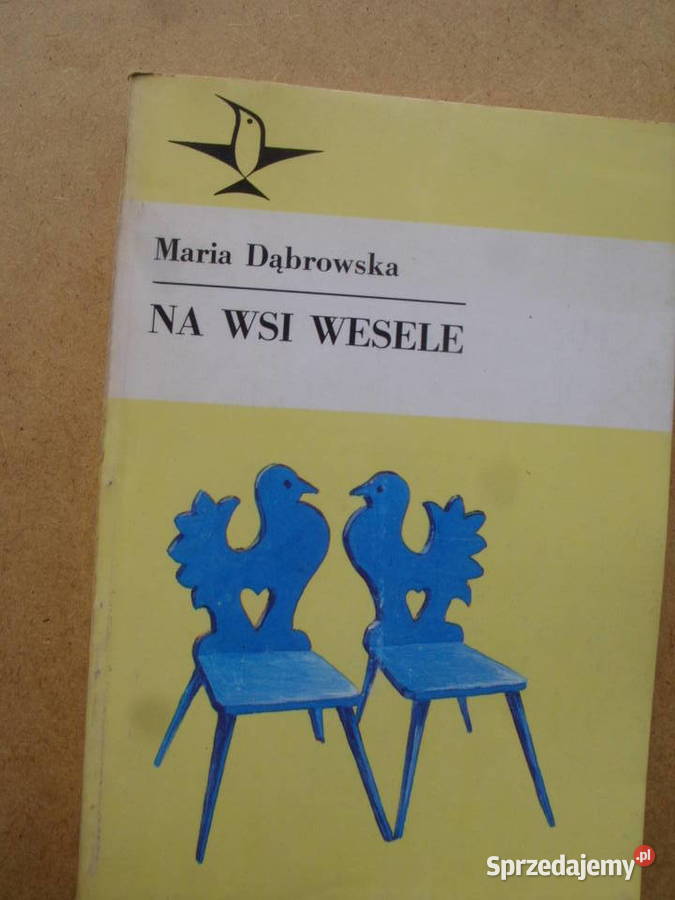 MARIA DABROWSKA NA WSI WESELE 1988 Wołów