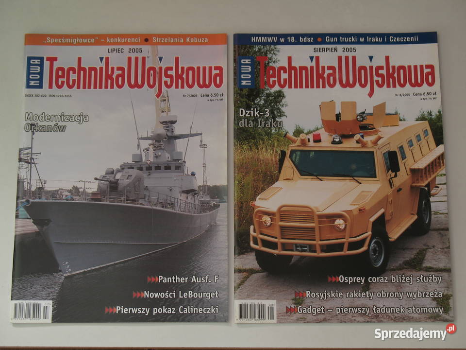 Technika Wojskowa kompletny rocznik 2005 Kraków