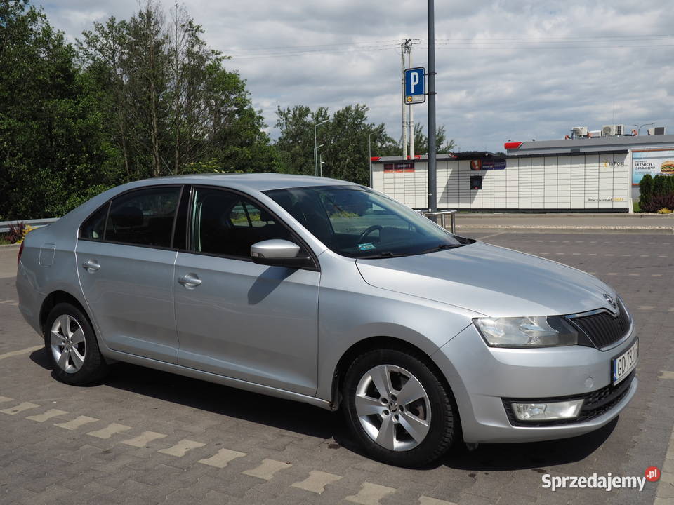 Skoda Rapid 16TDI salon Polska oryginalny lakier Gdańsk
