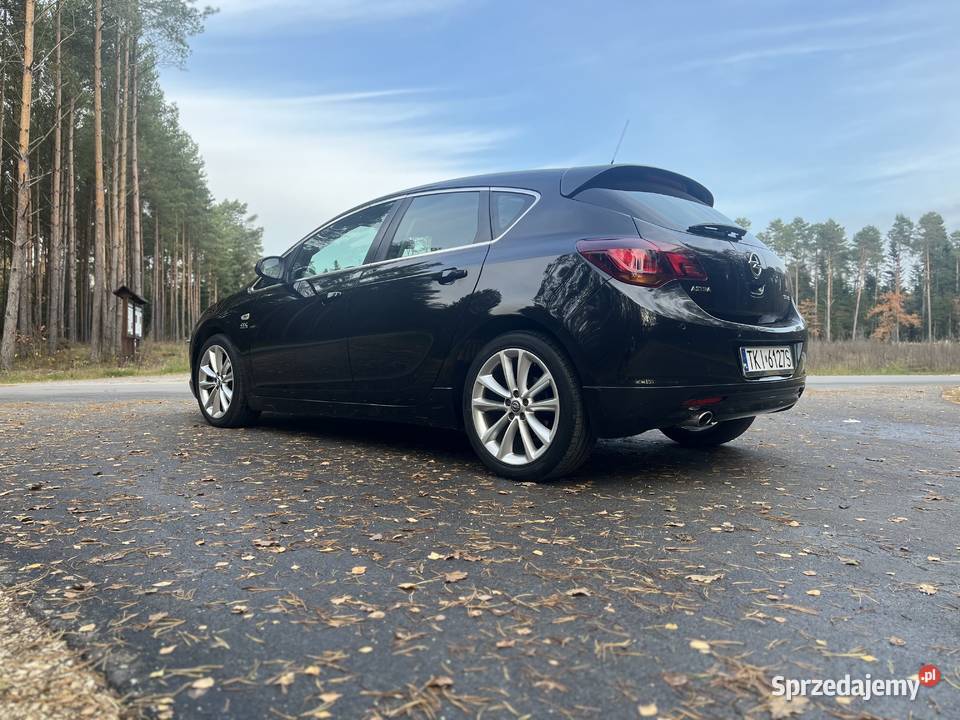 Opel Astra 14 Turbo benzyna opcline Rok produkcji 2012 Kielce