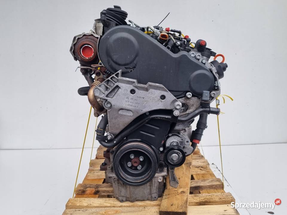 SILNIK KOMPLET VW Golf VI 20 TDI 140 osobowe lubelskie Janów