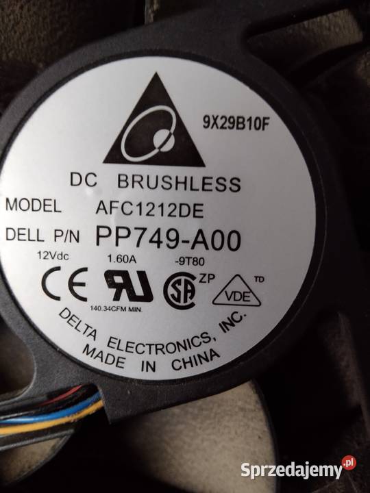 Wentylator z chłodnicą do komputera DELTA 120 x