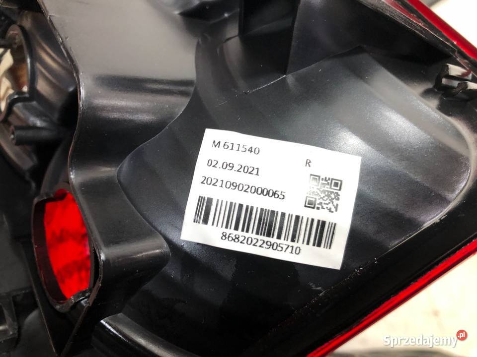 VW CADDY III 032004062010 Lampa tylna prawa osobowe świętokrzyskie Skarżysko-Kamienna