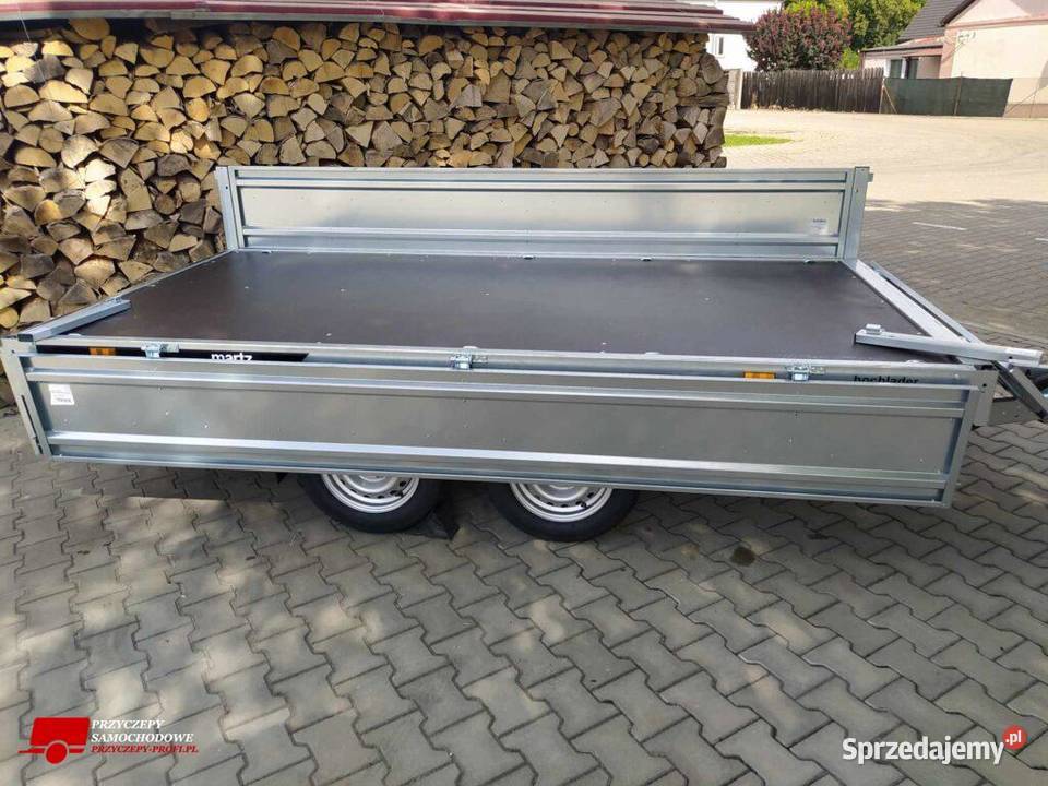Lekka przyczepa wym 304x151x40 platforma Do samochodów osobowych