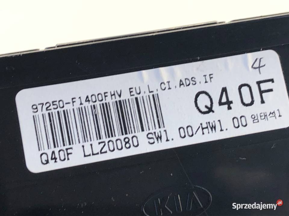 PANEL STEROWANIA NAWIEWU KIA SPORTAGE IV