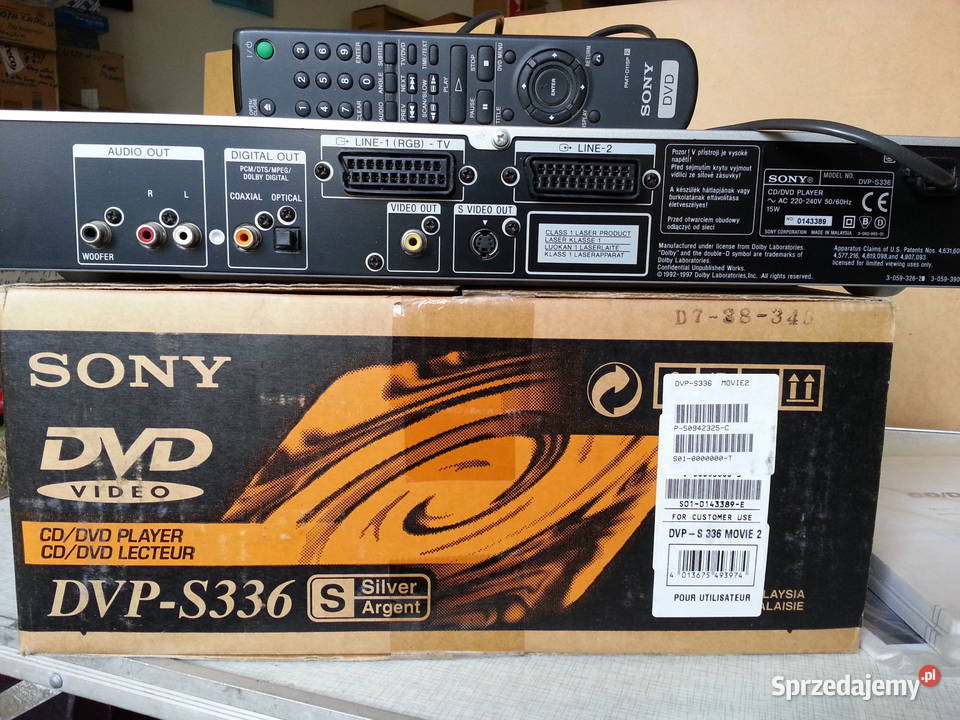 Sprzedam DVD SONY Warszawa sprzedam