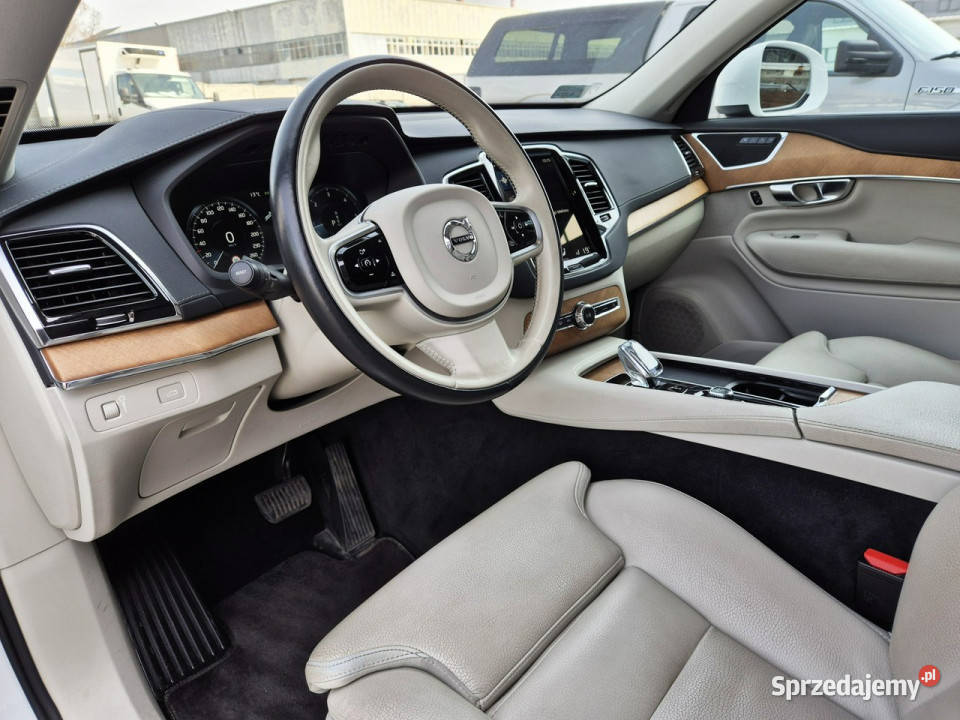 Volvo XC 90 VOLVO XC90 Inscription B5 20 235 AWD klimatyzacja łódzkie Łódź