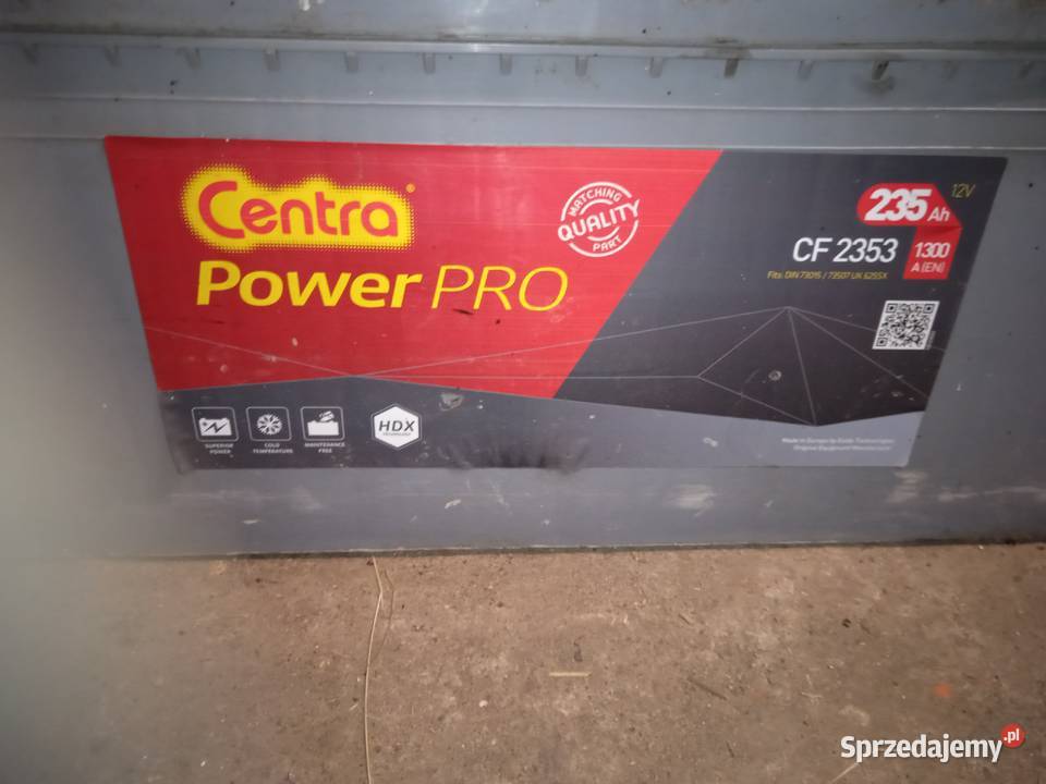 akumulator centra 235ah Krosno