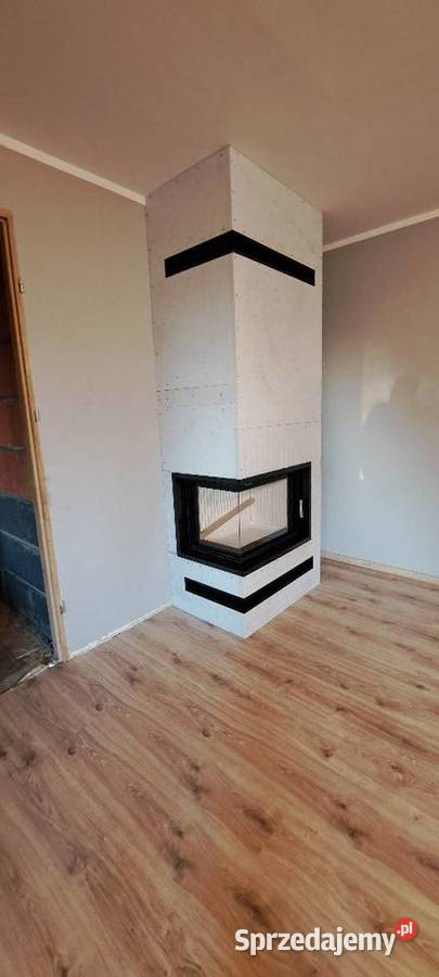 Kominek narożny z montażem Mrowino