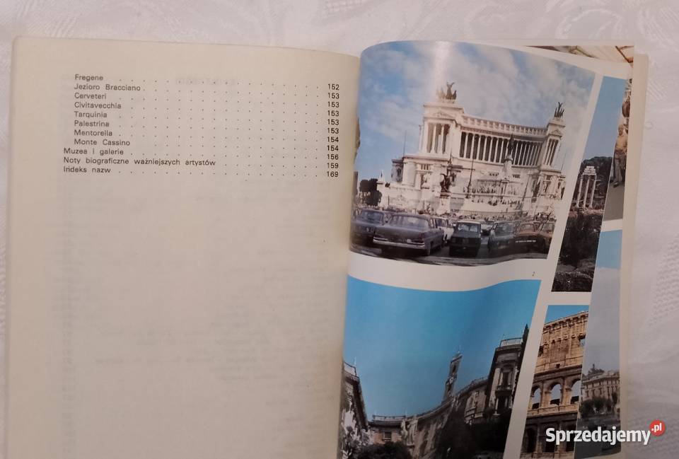 Przewodnik turystyczny RZYM I Adam Broż mapa Mapy i przewodniki Oborniki