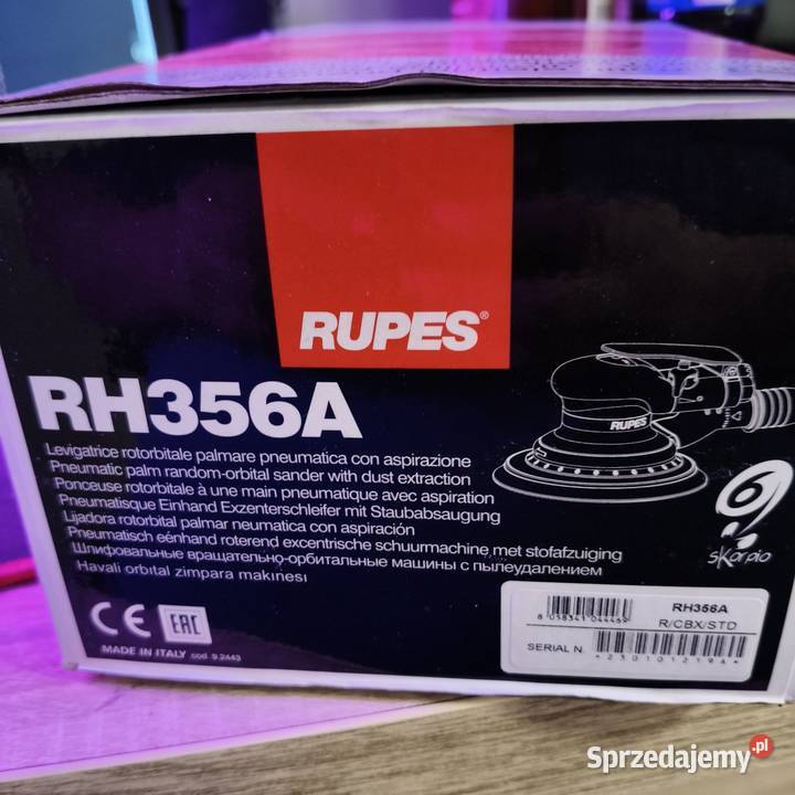 Rupes Nowa szlifierka oscylacyjna Wejherowo sprzedam