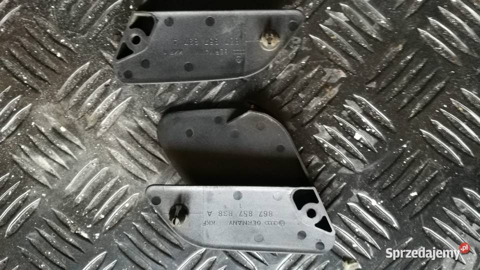 VW Polo 86c plastik boczek tylnej kanapy pasie osobowe Wyposażenie wnętrza